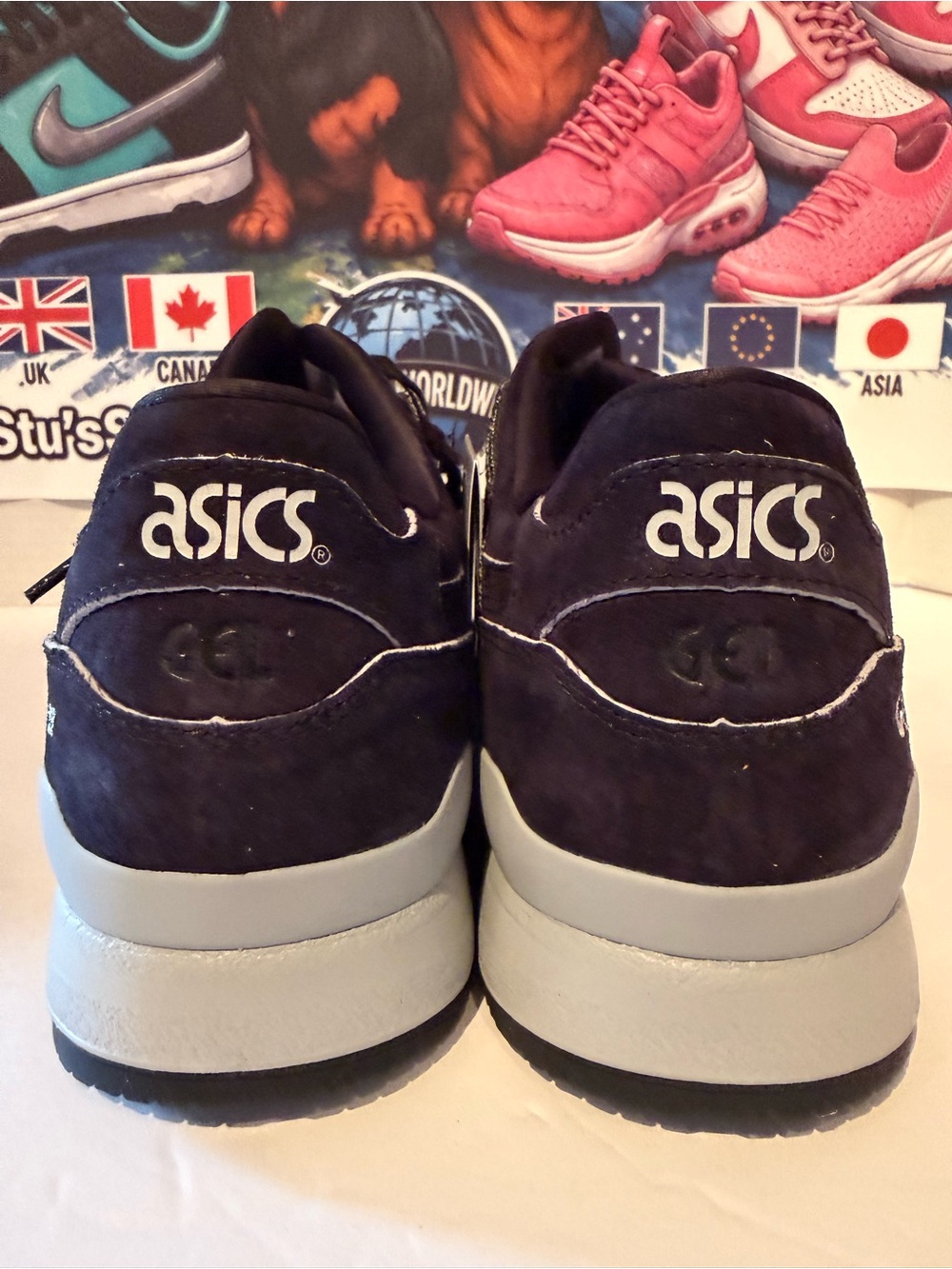 Asics Gel-Lyte III Black White Men's Sneakers - Picture 7 of 10